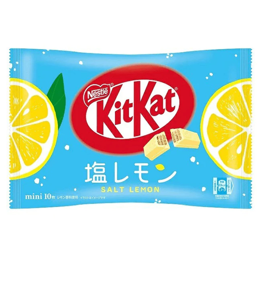 KitKat Salt Lemon Mini (INDIVIDUAL)
