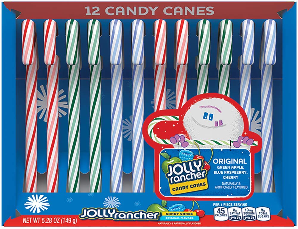 Jolly Rancher BLUE RASPBERRY Candy Cane (INDIVIDUAL)