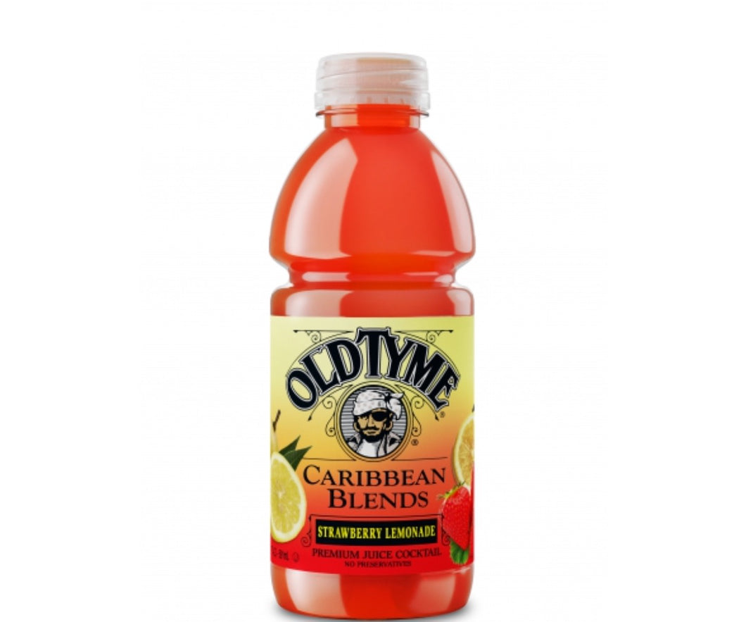 Strawberry Lemonade Premium Caribbean Juice Old Tyme