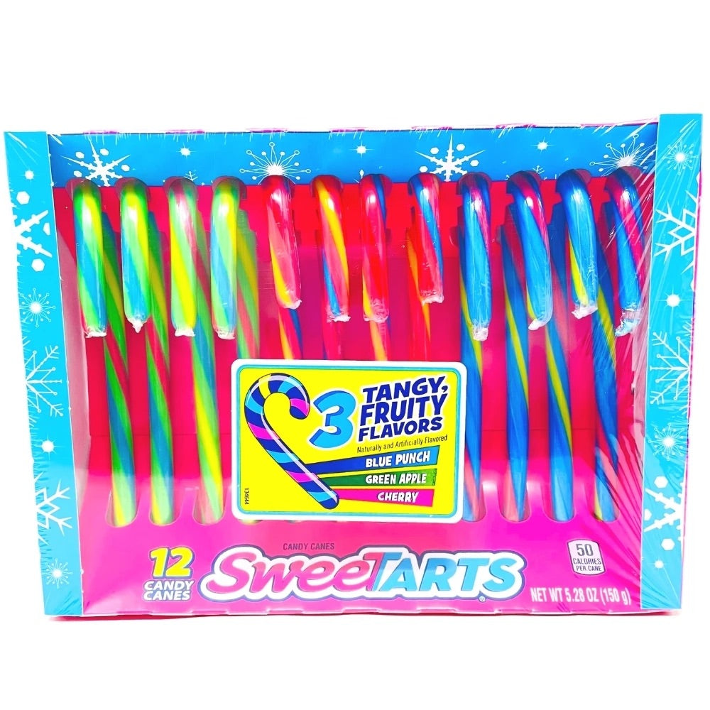 Sweetarts CHERRY Candy Cane (INDIVIDUAL)