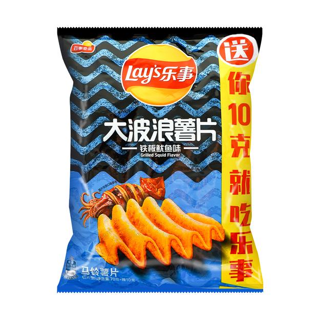 Grilled Squid Lays China 2.6oz